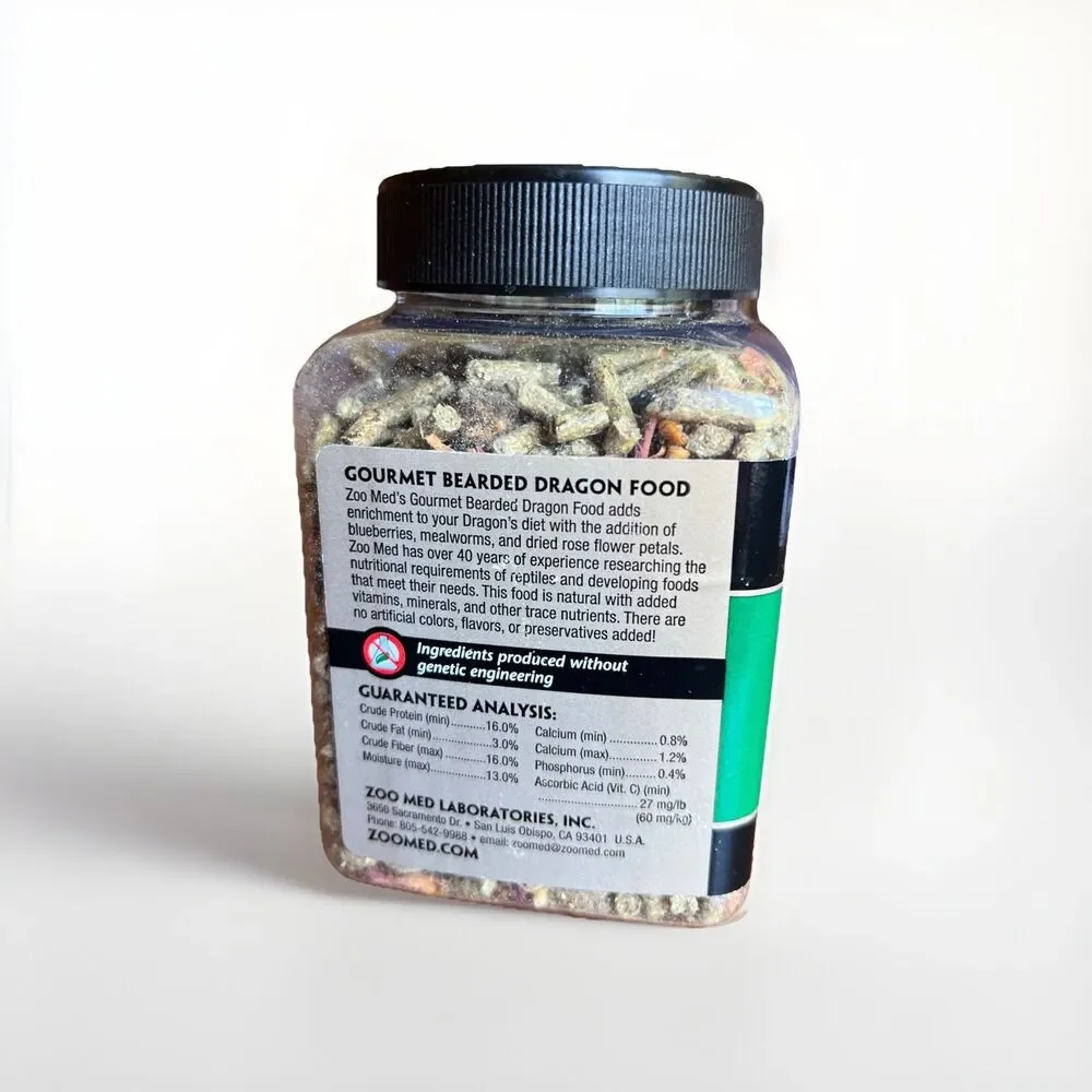 Zoo Med Gourmet Bearded Dragon Food 8.25 oz